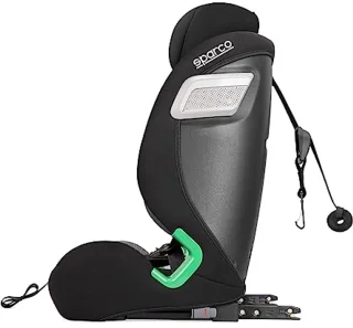 Kinderstoel voor Kinderen (Isofix) Zwart/Grijs i-Size 76-150cm