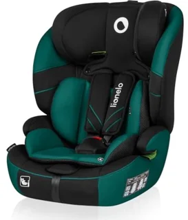 Autostoel Groep 1/2/3 i-Size met 10-Verstelbare Hoofdsteun en Zijbescherming – Kinderzitje 1-12 Jaar – Comfortabel en Veilig – Groen