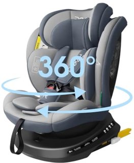Autostoel 360 graden draaibaar met ISOFIX voor kinderen van 0-12 jaar (40-150 cm) review