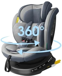 Autostoel 360 graden draaibaar met ISOFIX voor kinderen van 0-12 jaar (40-150 cm)