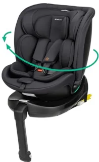 360° Draai Autostoel voor Kinderen 0-12 Jaar, i-Size, ISOFIX, Met Steunpoot, 8 Verstelbare Ligstanden