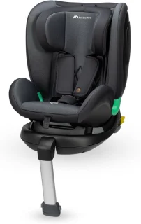 360 Draaibare Autostoel voor Kinderen, i-Size Autostoeltje van 0-12 Jaar, ISOFIX Bevestiging, Maximale Veiligheid, 4 Ligposities, Kinderstoeltje met Hoofdsteunverstelling en Zijdelingse Bescherming