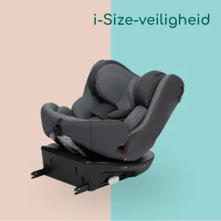 360 Draaibare Autostoel voor Kinderen, Group 0-3, ISOFIX Beveiliging, 5 Ligposities, Zijdelingse Bescherming, Voor Leeftijd 0-12 Jaar
