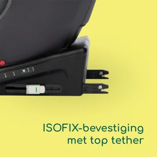 360 Draaibare Autostoel voor Kinderen, Group 0-3, ISOFIX Beveiliging, 5 Ligposities, Zijdelingse Bescherming, Voor Leeftijd 0-12 Jaar