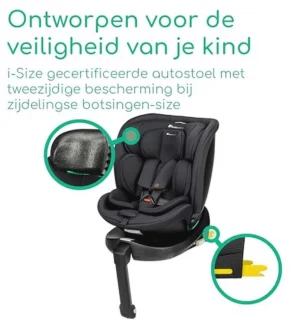 360° Draai-autostoel voor kinderen 0–12 jaar