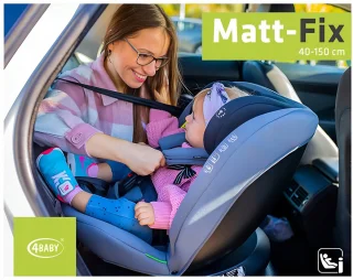 4Baby Matt-Fix i-Size Autostoel