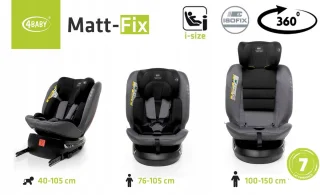 4Baby Matt-Fix i-Size Autostoel
