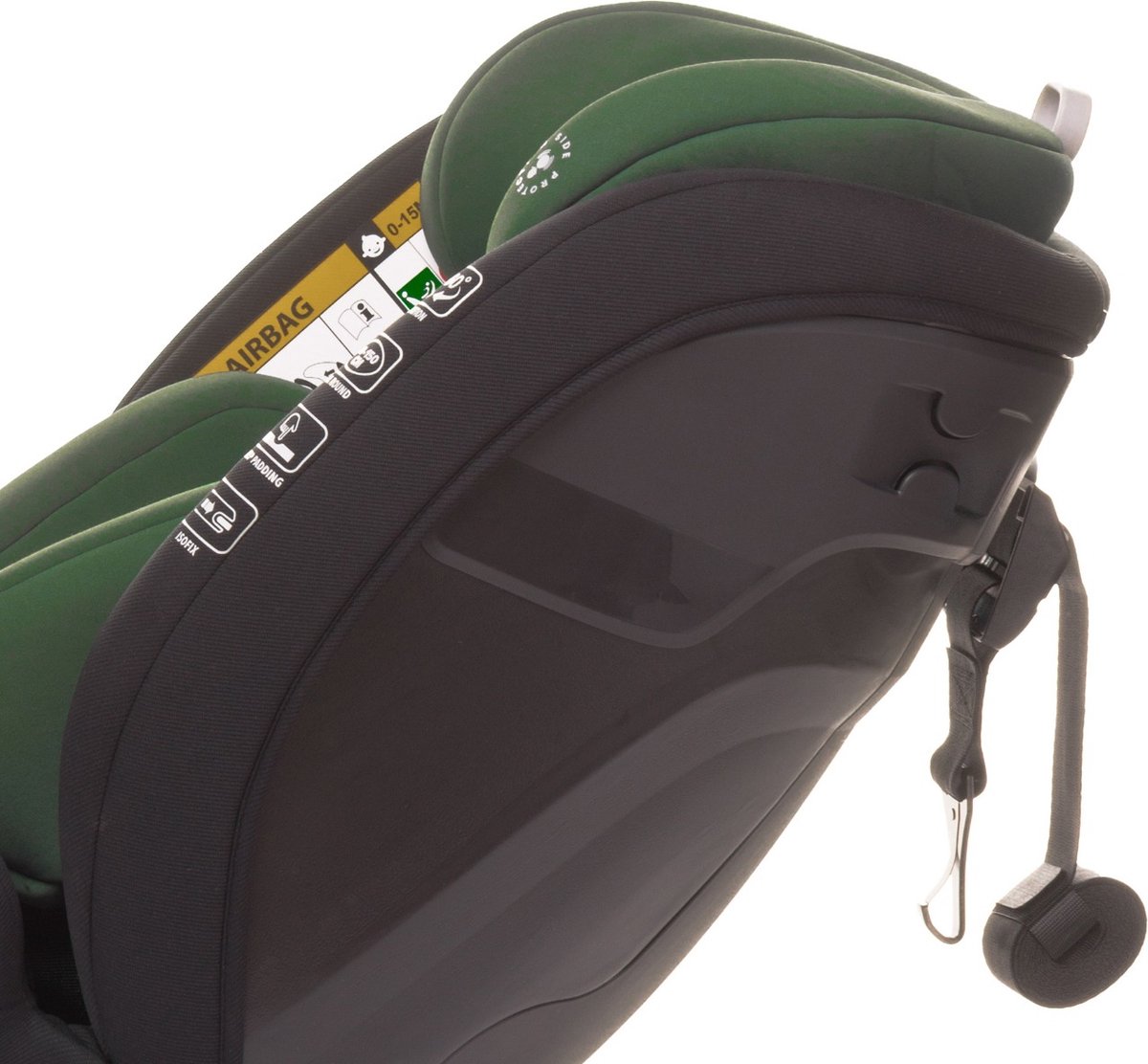 4Baby Roto-Fix Dark Green i-Size Autostoel