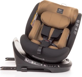 4Baby Roto-Fix Mokka Autostoel