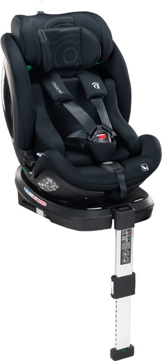 Asalvo Dickens Autostoel Black i-Size 40-150cm