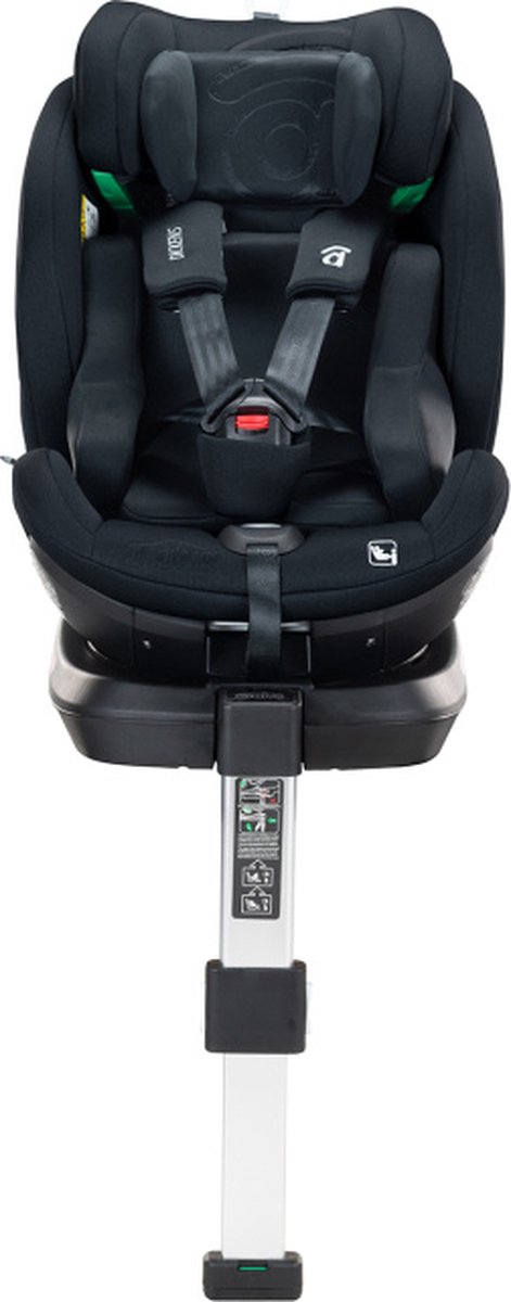 Asalvo Dickens Autostoel Black i-Size 40-150cm