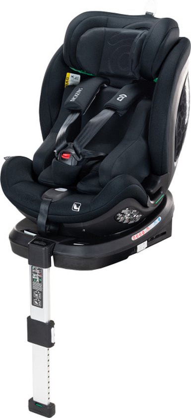 Asalvo Dickens Autostoel Black i-Size 40-150cm