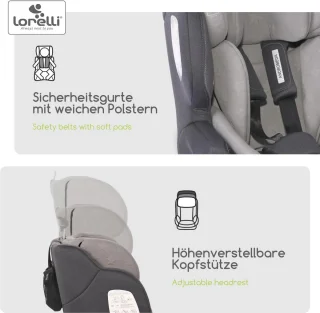 Autokinderstoel ISOFIX 76-150 cm