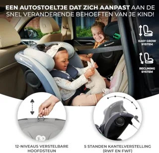 Autostoel 0-12 jaar