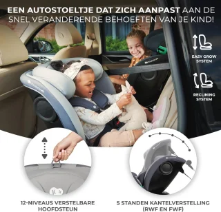 Autostoel 0-12 jaar