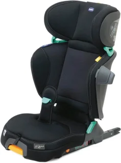 Autostoel Fold&Go kinderzitje Isofix, zwart