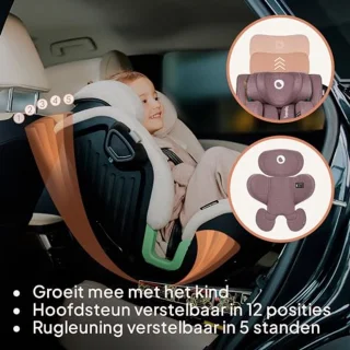 Autostoel Groep 0/1/2/3 i-Size R129 (40-150 cm)