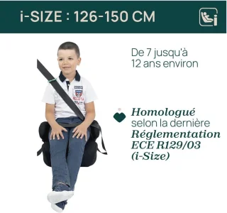 Autostoel i-Size 7-12 jaar