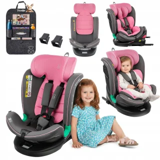 Autostoel i-Size ISOFIX 40-150 cm Rood-Grijs