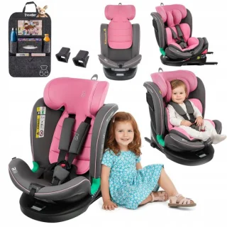 Autostoel i-Size ISOFIX 40-150 cm Rood-Grijs