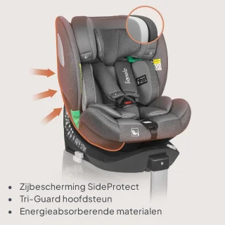Autostoel ISOFIX Groep 0/1/2/3