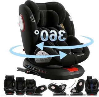 Autostoel Kinderzitje 0-36 kg Zwart