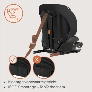 Autostoel Kinderzitje Grijs