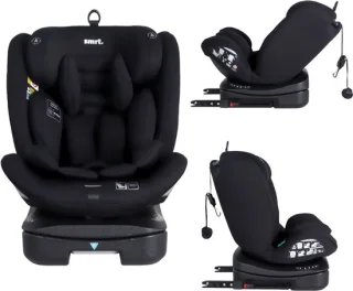 Autostoel SMRT. Rock 360° i-Size All Black