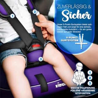 Autostoel voor kinderen 9–36 kg (Groep 1/2/3)
