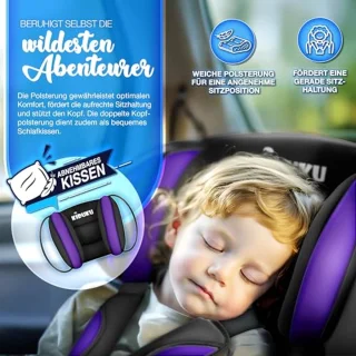 Autostoel voor kinderen 9–36 kg (Groep 1/2/3)