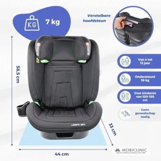 Autostoeltje I-Size Groep 2/3 (4-12 jaar, tot 36 kg)