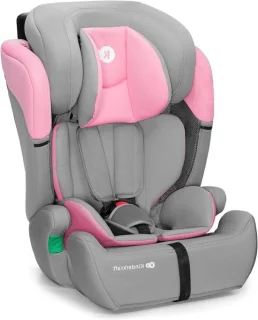 Autostoeltje kinderen - kinderzitje baby - verstelbare hoofdsteun - roze
