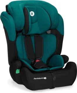 Autostoeltje - Kinderzitje - Verstelbare hoofdsteun - 76-150 cm - Groen