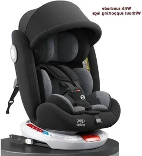 Autostoeltje voor baby zwart