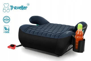 Autostoelverhoger R129 125-150 cm zwart/grijs