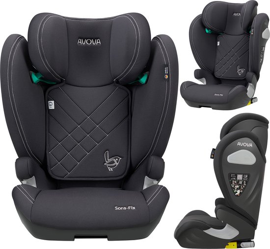Avova Sora-Fix autostoel Koala Grey