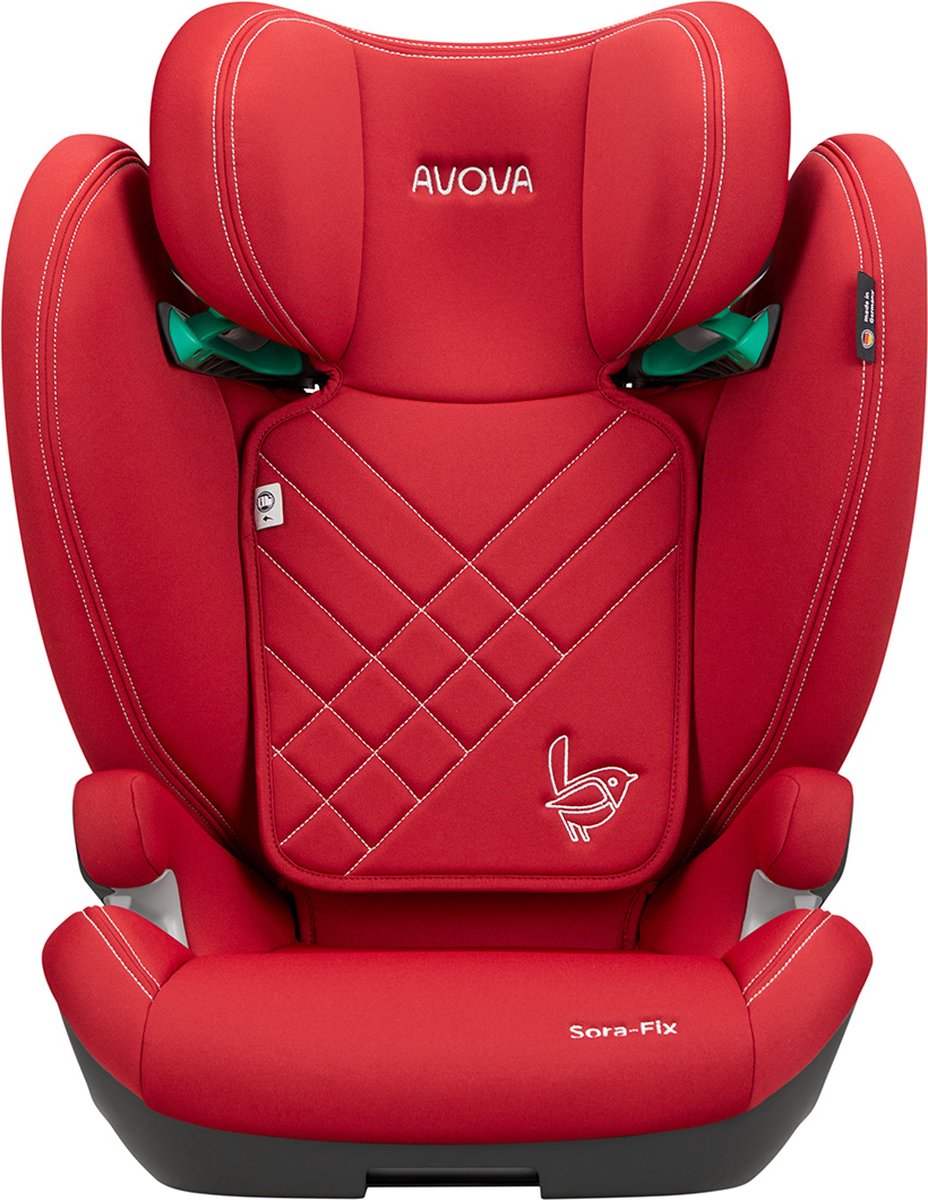 Avova Sora-Fix autostoel Maple Red i-Size