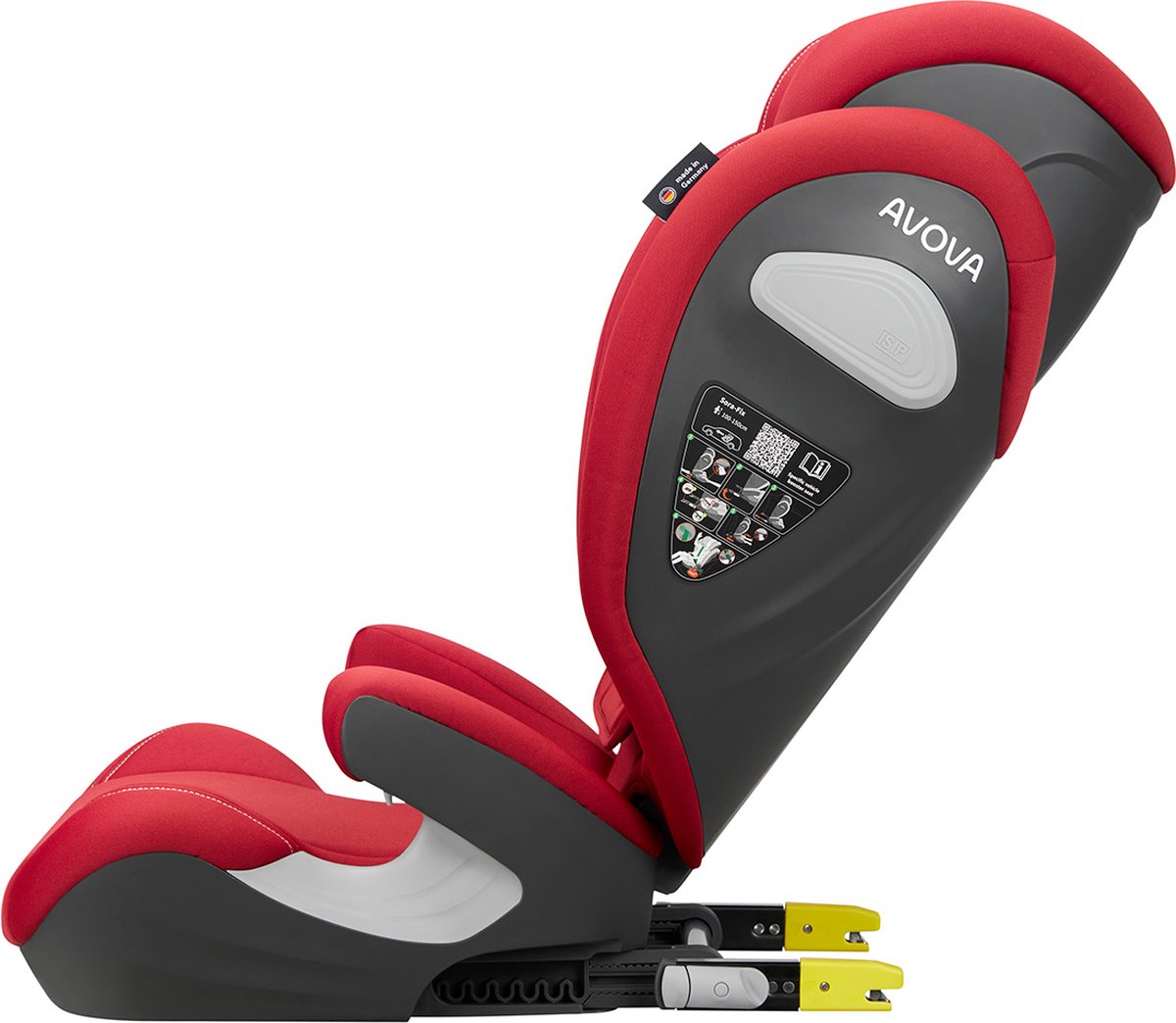 Avova Sora-Fix autostoel Maple Red i-Size