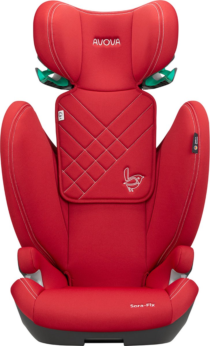 Avova Sora-Fix autostoel Maple Red i-Size