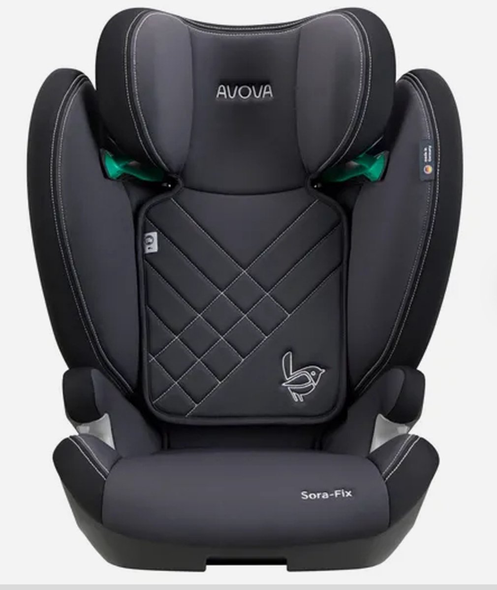 Avova Sora-Fix i-Size Autostoel Grijs/Zwart 100-150cm