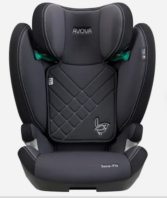 Avova Sora-Fix i-Size Autostoel Grijs/Zwart 100-150cm