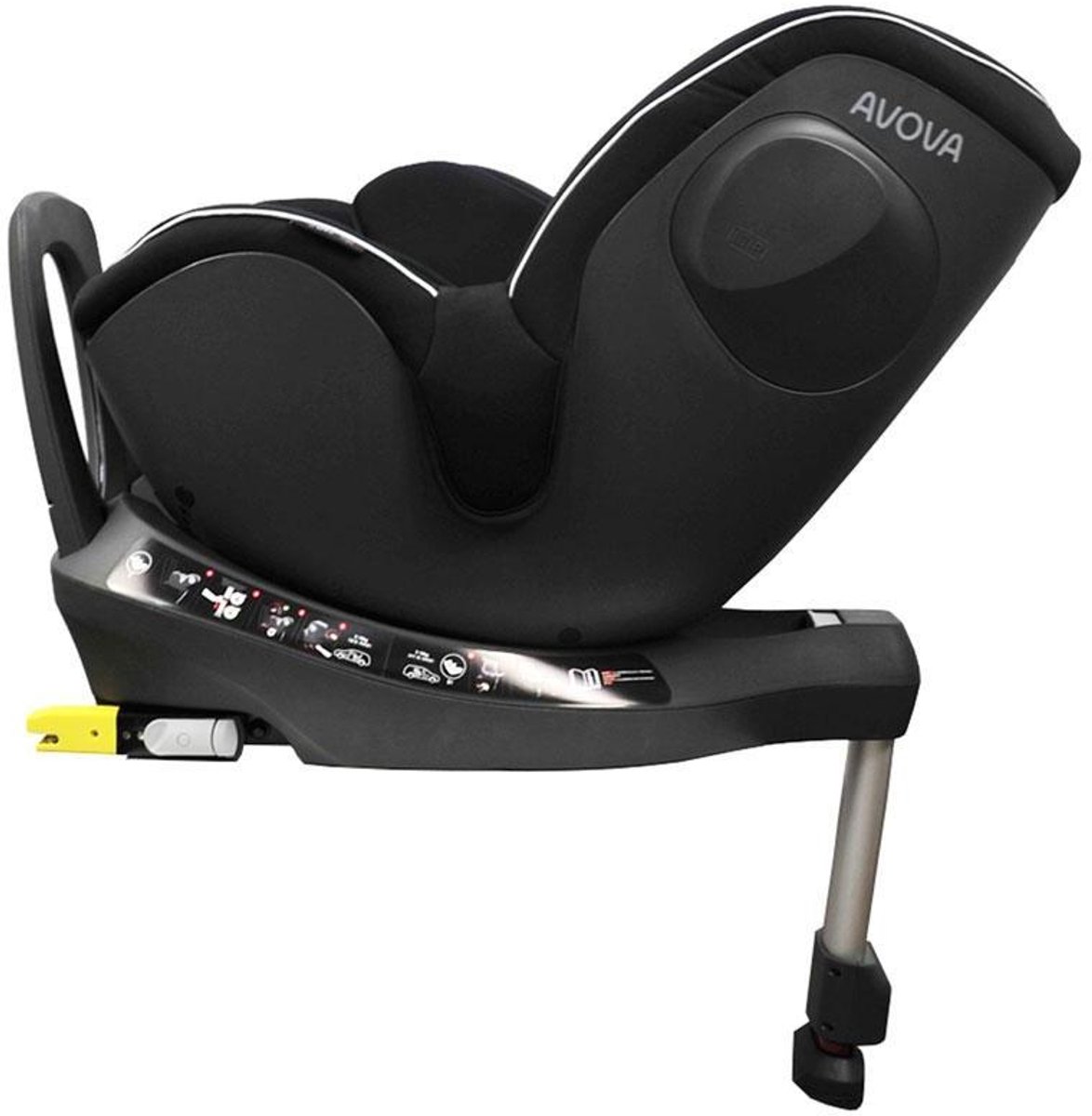 Avova Sperber-Fix Autostoeltje i-Size Pearl Black