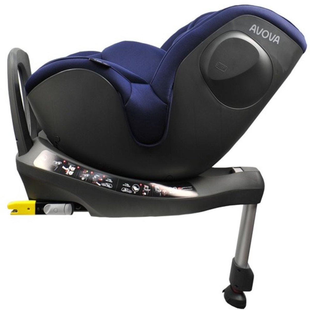 Avova Sperber-Fix i-Size autostoeltje Atlantic Blue groep 0+1