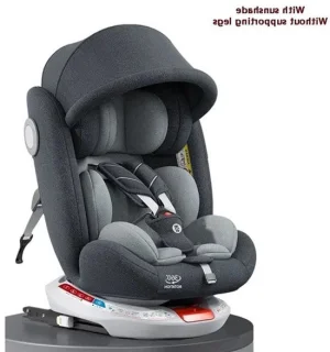 Baby autostoel grijs