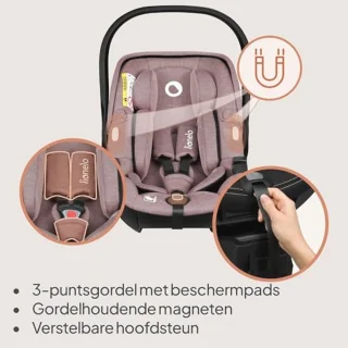 Baby autostoel i‑Size 0–13 kg