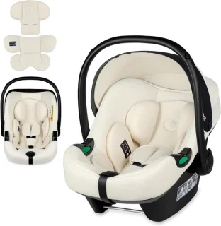 Baby autostoel reiswieg 40-87 cm beige