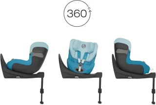Baby-autostoel strandblauw
