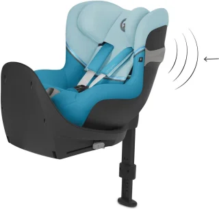 Baby-autostoel strandblauw