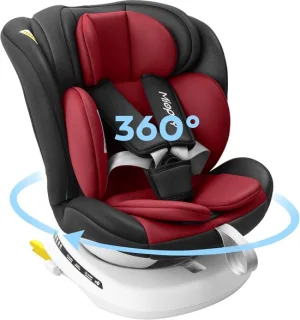 Baby autostoeltje - wijnrood