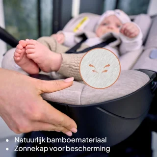 Baby i-Size Autostoeltje met ISOFIX Basis (Groep 0+)
